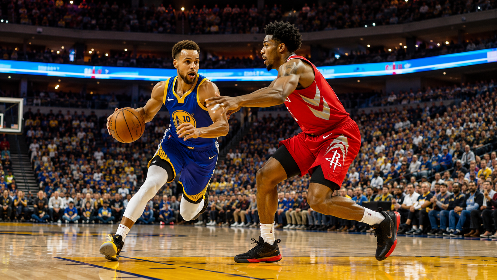 Golden State Warriors vs Houston Rockets match player stats