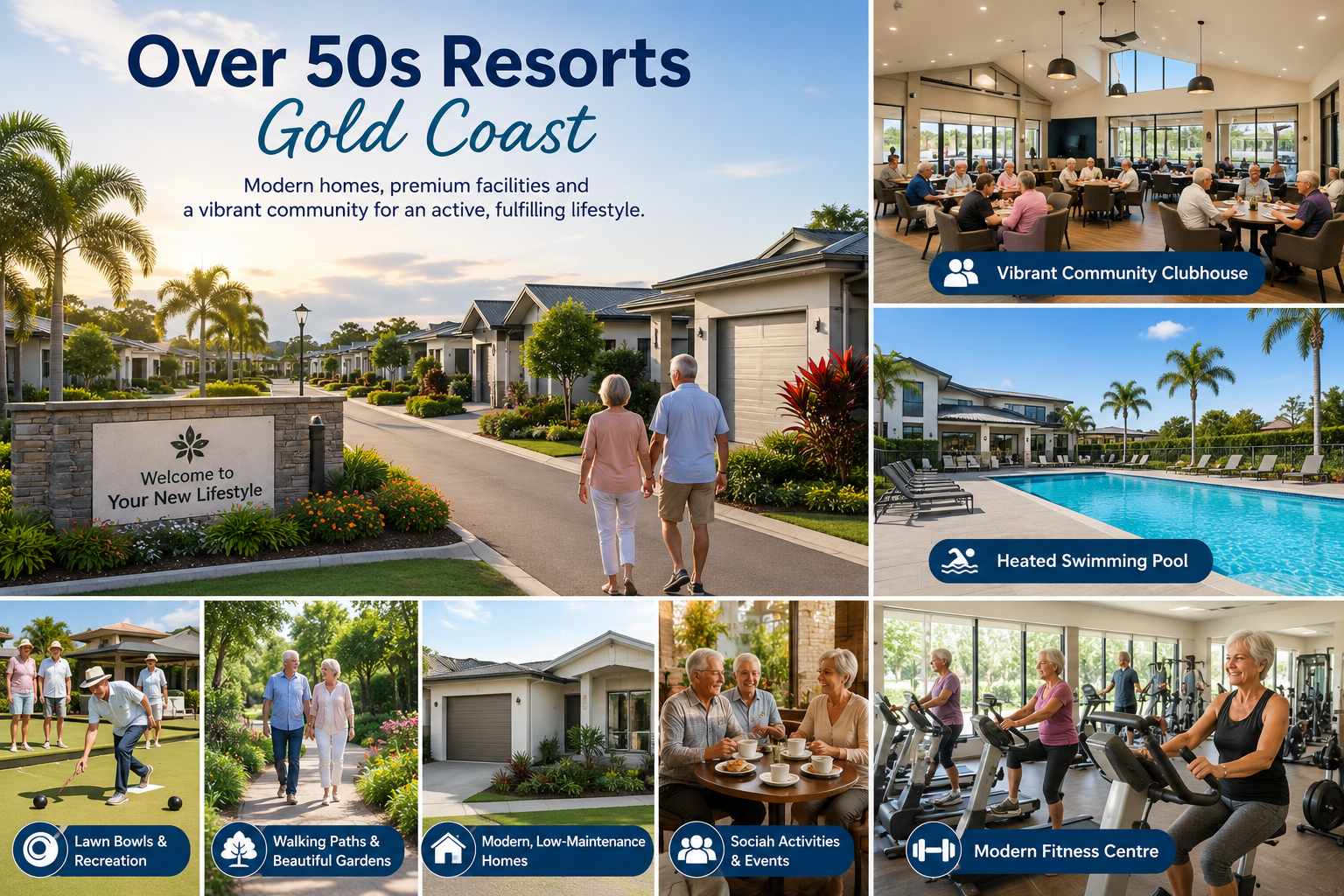 over 50s resorts gold coast