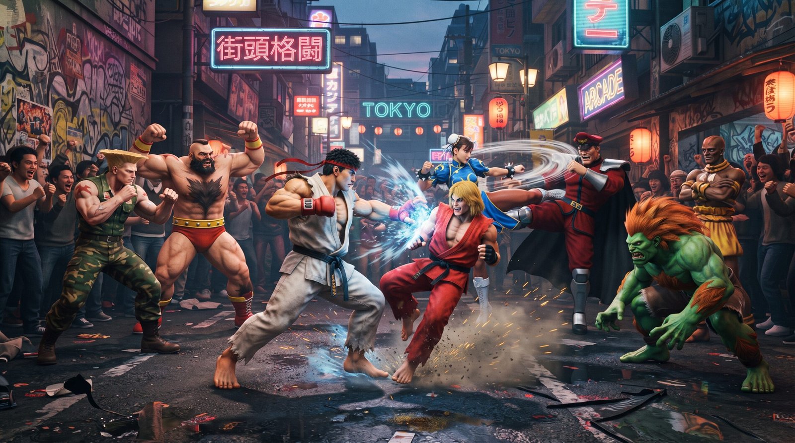 street fighter characters